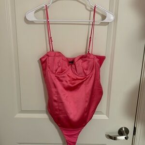 NWOT Zara Corset Bodysuit